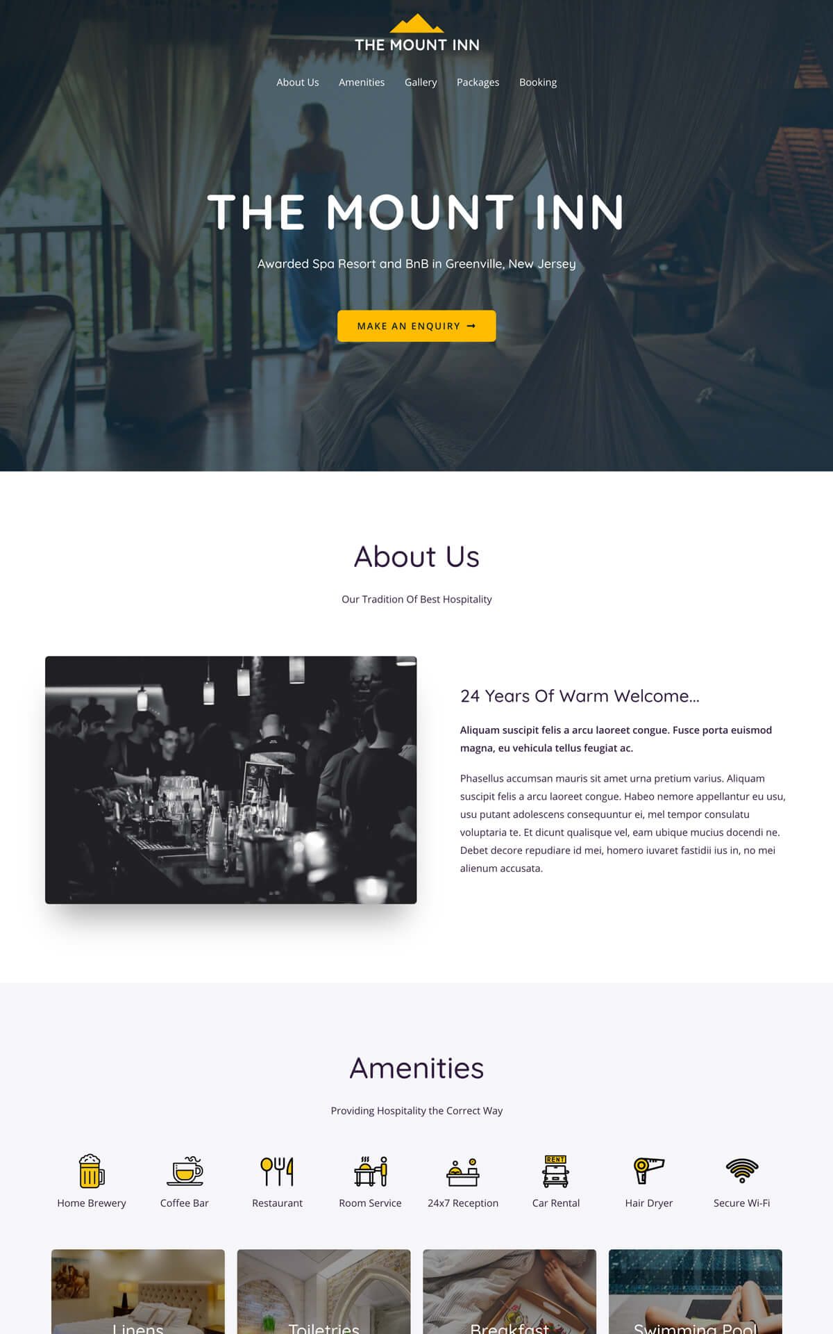 Hotel and BnB