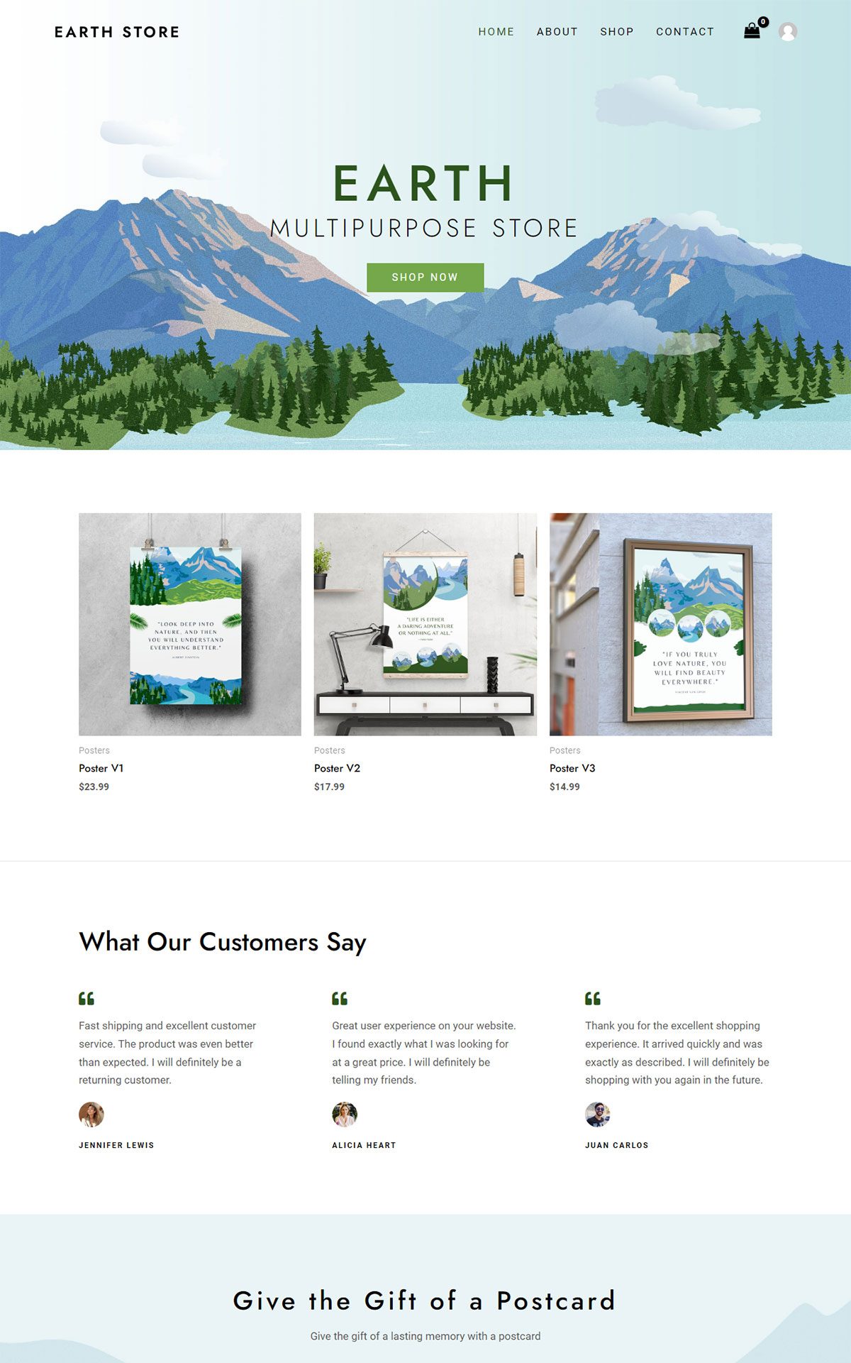 Planet Earth Store