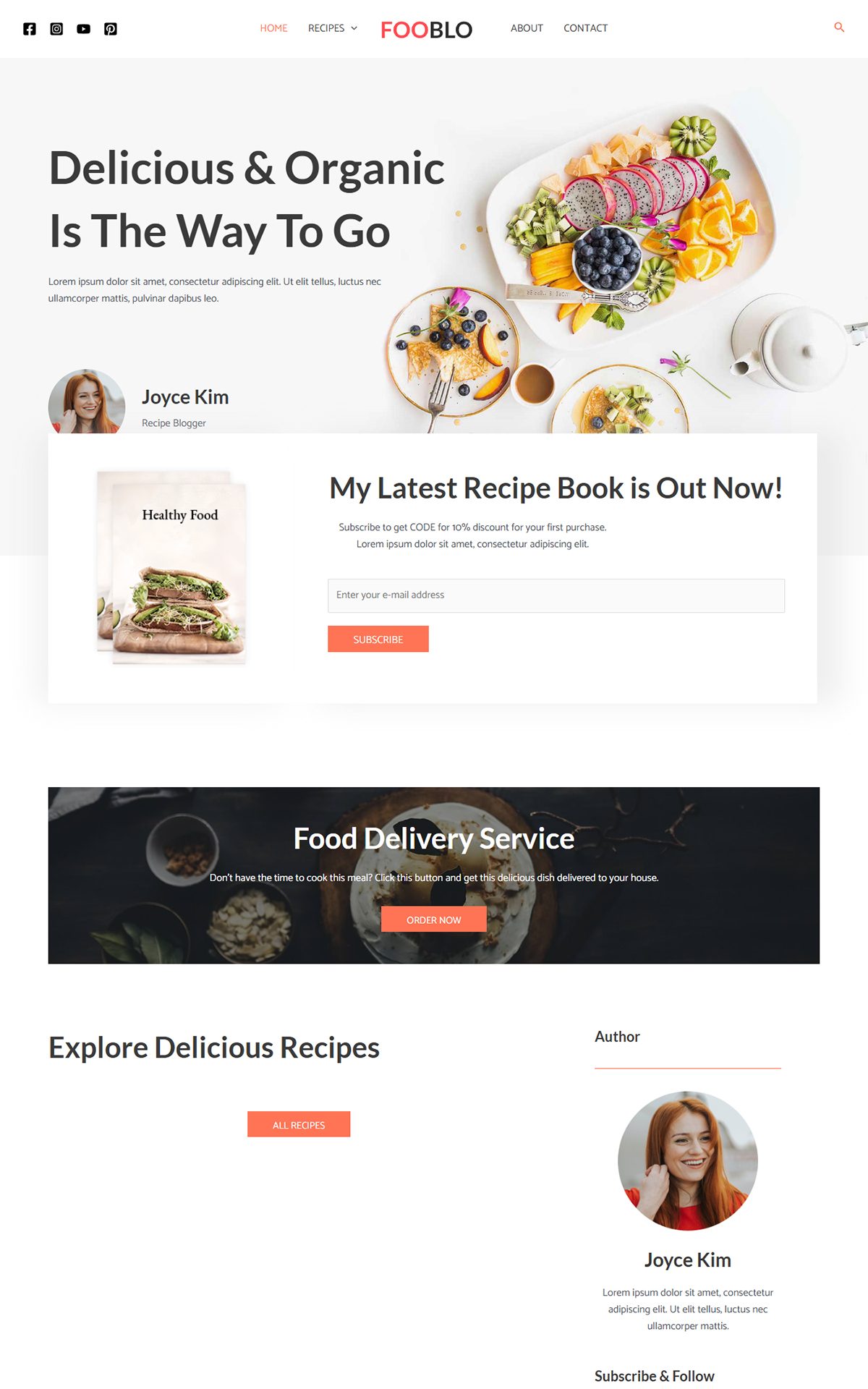Recipe Blogger